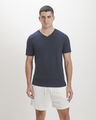Playera Azul B&aacute;sica,AZUL MARINO