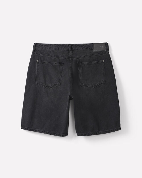 Bermuda Baggy De Mezclilla