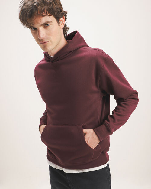 Sudadera Fit Relaxed Rojo