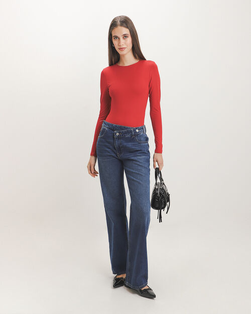 Jeans Straight Wide