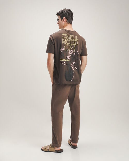 Playera Estampada Manga Corta