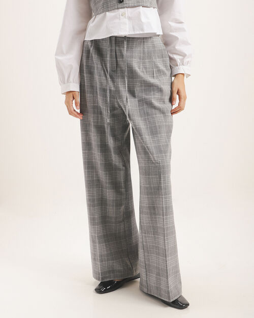 Pantalón Cuadros Straight