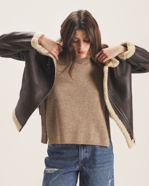 Chamarra Con Borrega