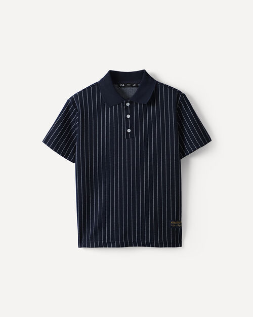 Polo Azul Rayas