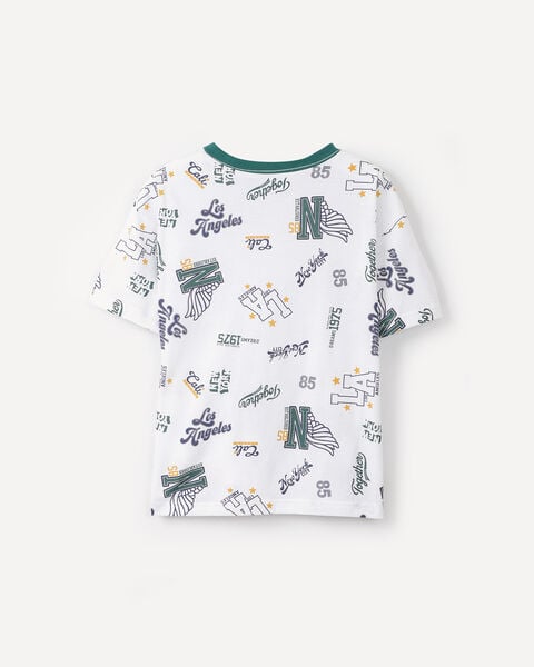 Playera Relaxed Estampada