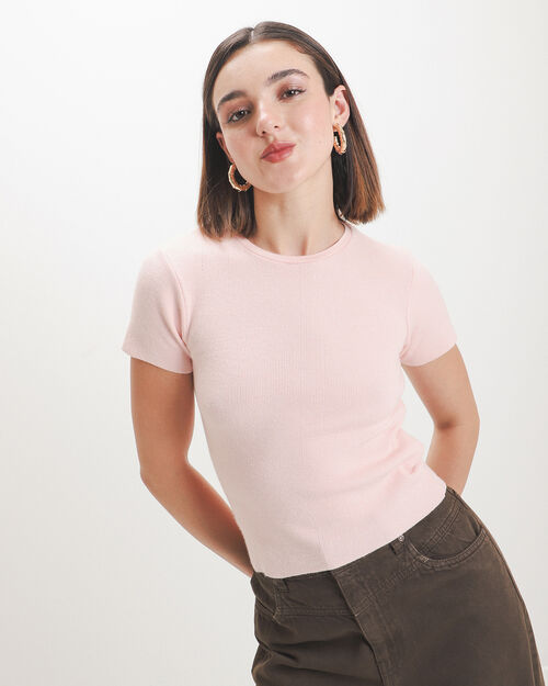 Top Rosa S&oacute;lido