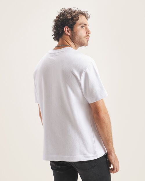 Playera Blanca Manga Corta