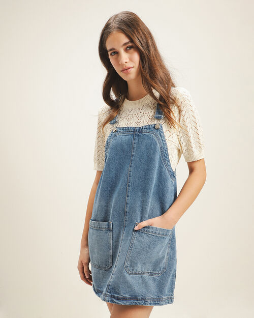 Jumpsuit Falda Azul