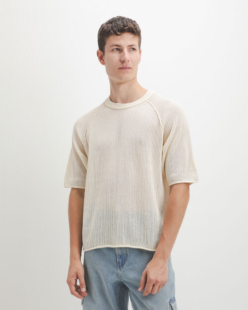 Playera Relaxed Tejida
