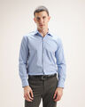 Camisa Slim Rayas,BLANCO P3