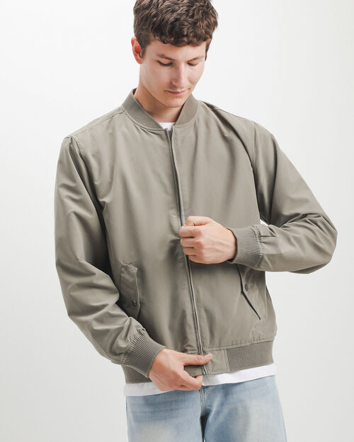 Chamarra Bomber Verde