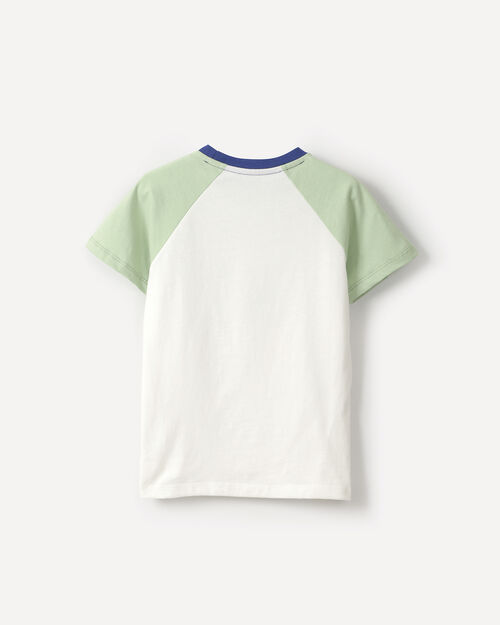 Playera Blanca Ranglan