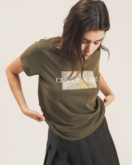 Playera Claude Monet