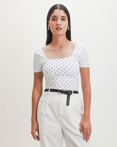 Body Estampado Lunares
