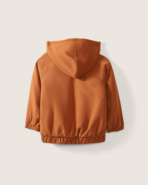 Chamarra Bloques Naranja