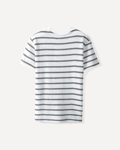 Playera Rayas Tejida