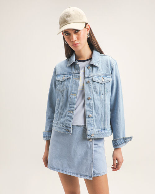 Chamarra Azul De Mezclilla