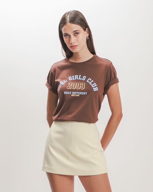 Playera Regular Caf&eacute;