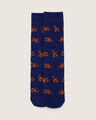 Calcetines Largos Estampado,AZUL MARINO