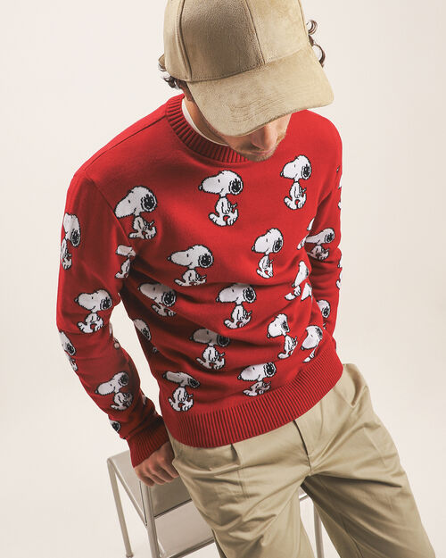 Su&eacute;ter Rojo Snoopy