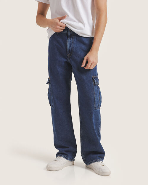 Jeans Cargo Fit Straight