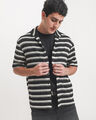 Camisa Resort Rayas,BLANCO HUESO