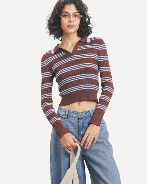 Polo Tejida Rayas