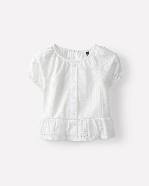 Blusa Blanca Textura