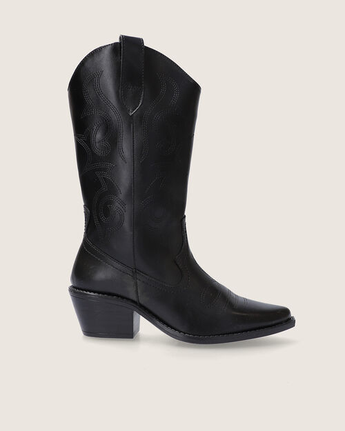 Bota Vaquera Negra