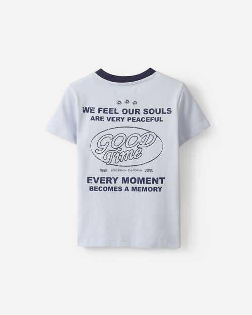 Playera Fit Regular Estampada