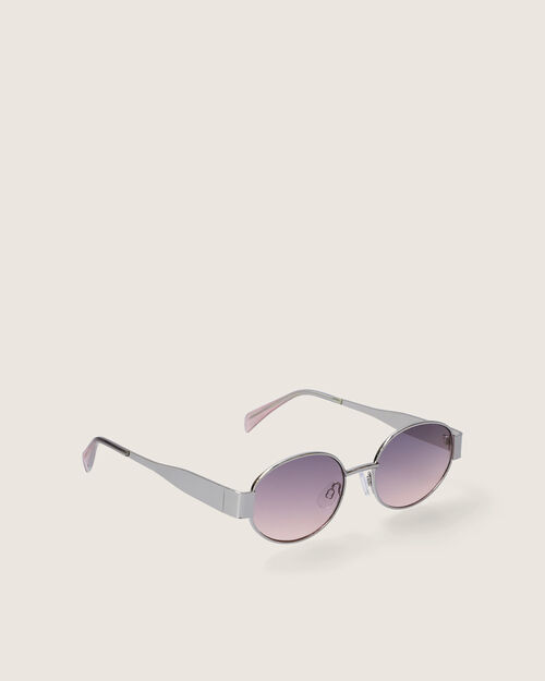 Lentes Ovalados Plateados