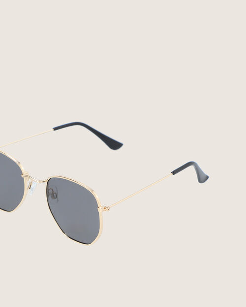 Lentes De Sol Dorados