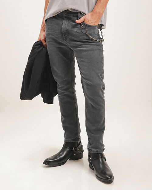 Jeans Skinny Con Cadena