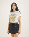 Playera Manga Corta,CRUDO