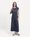 Culotte Jeans Marino,AZUL MARINO