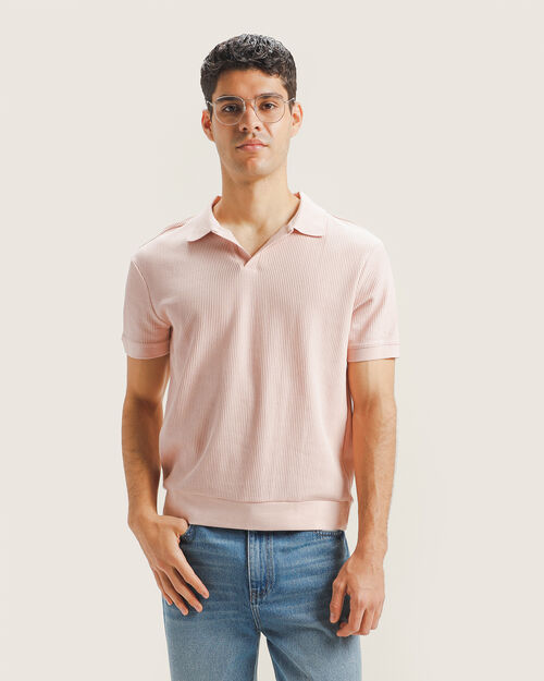 Polo Rosa Semiajustada