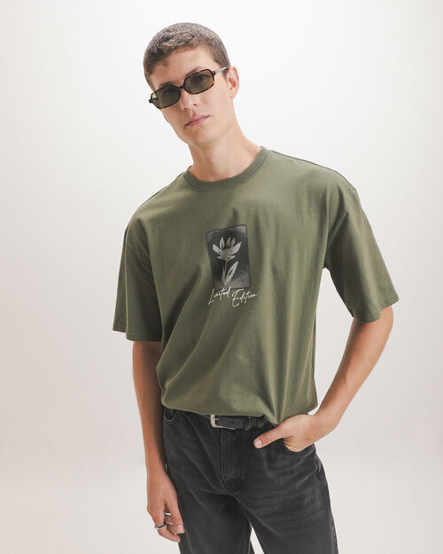 Playera Verde Boxy