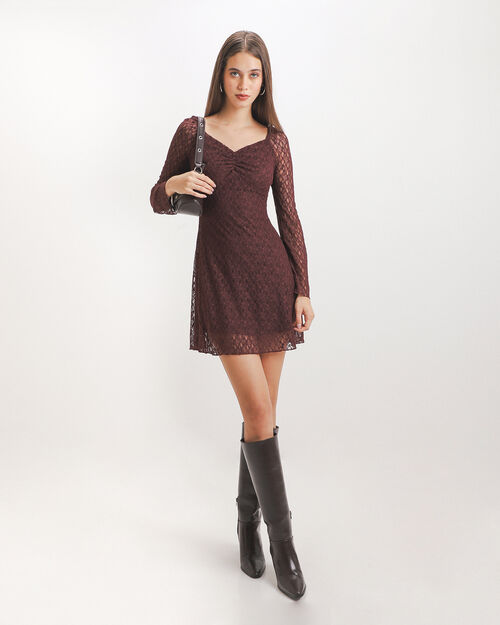 Vestido Corto Rojo