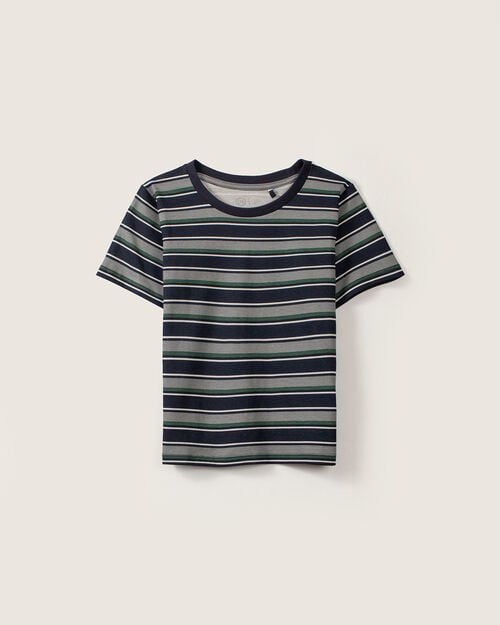 Playera Rayas Manga Corta