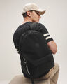 Mochila Multibolsas Negra,NEGRO