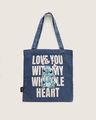 Bolso Tote Stitch,AZUL MARINO