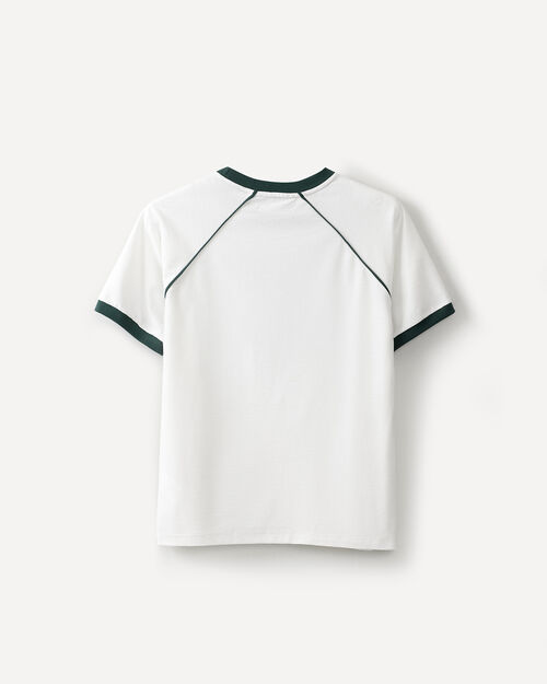Playera Deportiva Blanca