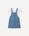 Conjunto De Overol Y Playera,AZUL ACERO