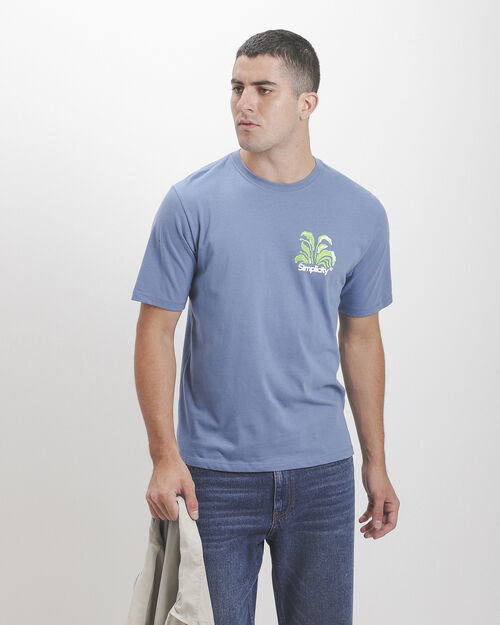 Playera Azul Simplicity