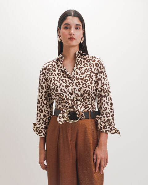 Camisa Animal Print
