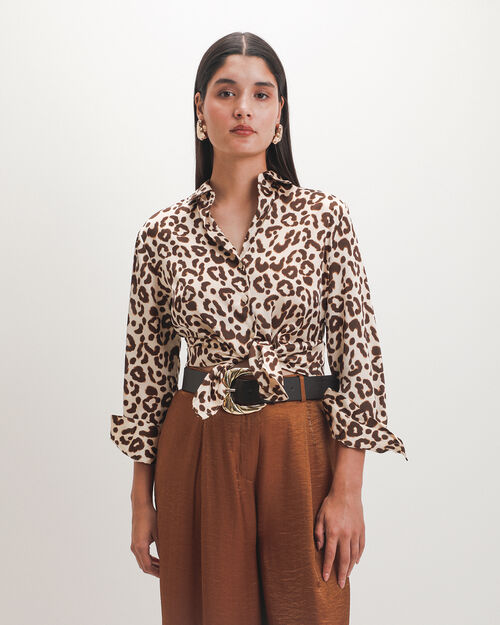 Camisa Animal Print