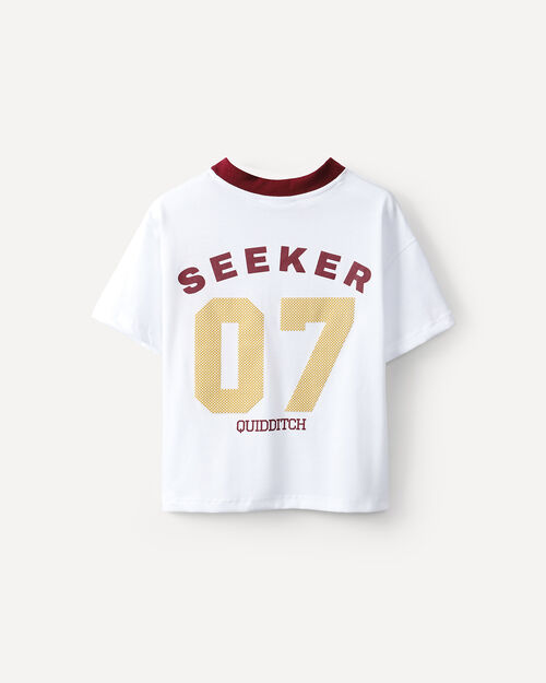 Playera Quidditch Blanca