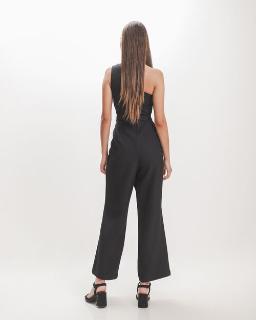 Jumpsuit Asim&eacute;trico Negro