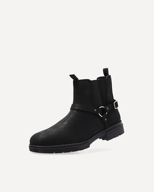 Bota Biker Negra