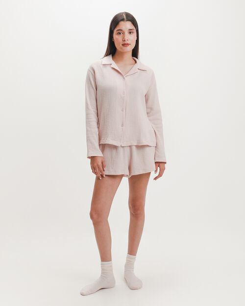 Conjunto Pijama Rosa